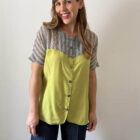 Imagen de Blusa lima combinada (2)
