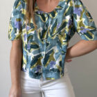 Imagen de Blusa tonos verdosos (6)