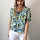 Imagen de Blusa tonos verdosos (7)