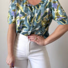 Imagen de Blusa tonos verdosos (8)