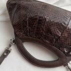 Imagen de Bolso piel serpiente fruncido (4)