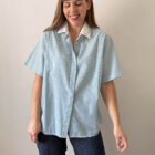 Imagen de Camisa rayas verdes y blancas (2)
