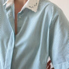 Imagen de Camisa rayas verdes y blancas (5)