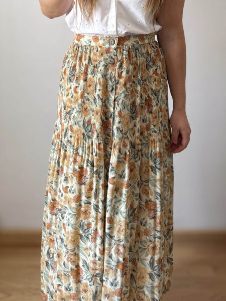 Imagen de Falda plisada de flores (3)
