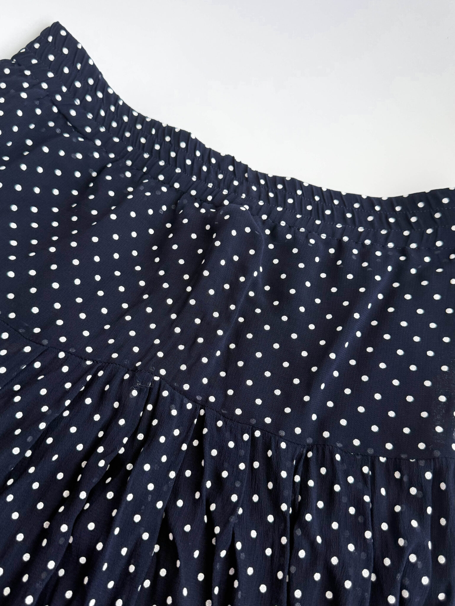 Imagen de Falda topos azul (1)