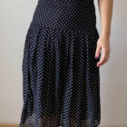 Imagen de Falda topos azul (4)