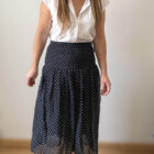 Imagen de Falda topos azul (5)