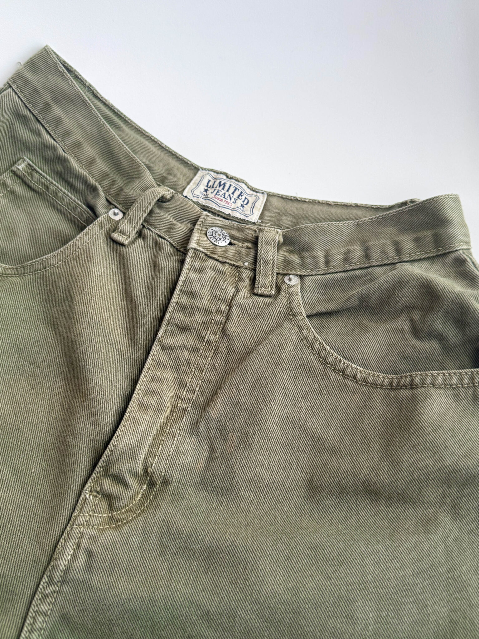 Imagen de Shorts denim verde (2)