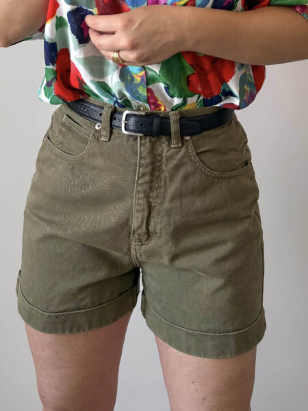 Imagen de Shorts denim verde (4)