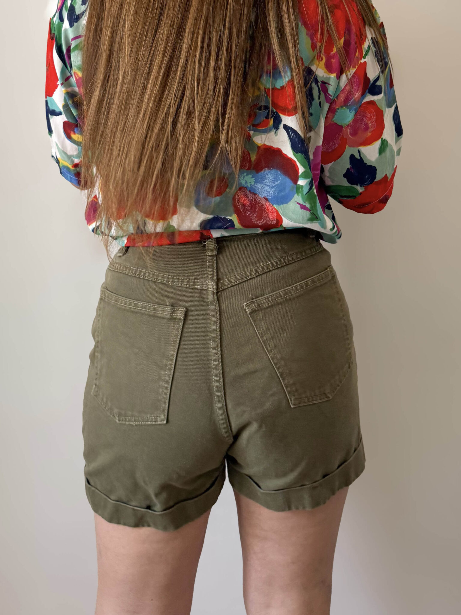 Imagen de Shorts denim verde (6)