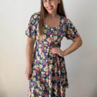 Imagen de Vestido corto con flores (1)