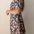 Imagen de Vestido corto con flores (3)