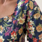 Imagen de Vestido corto con flores (5)