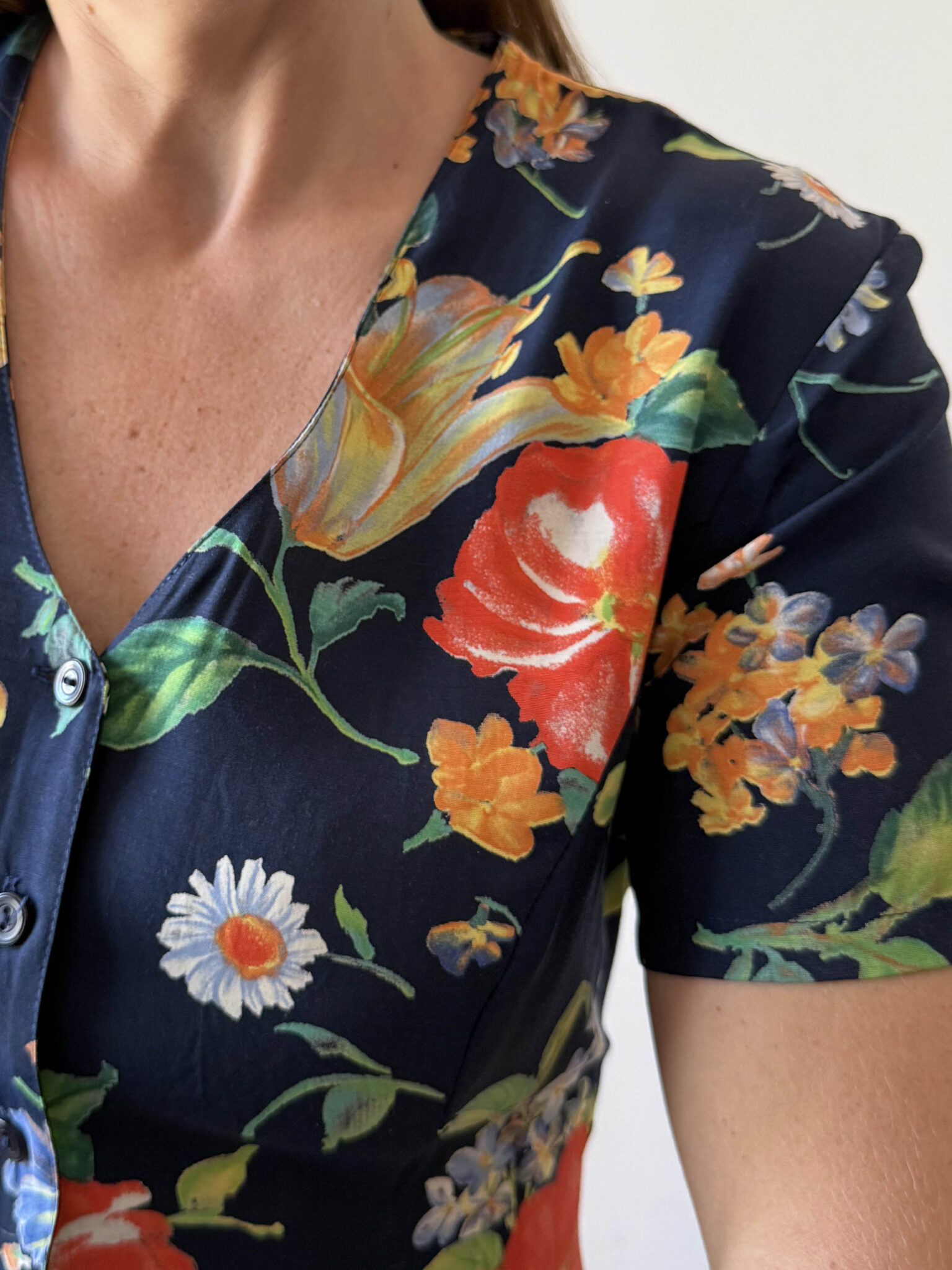 Imagen de Vestido corto flores (4)