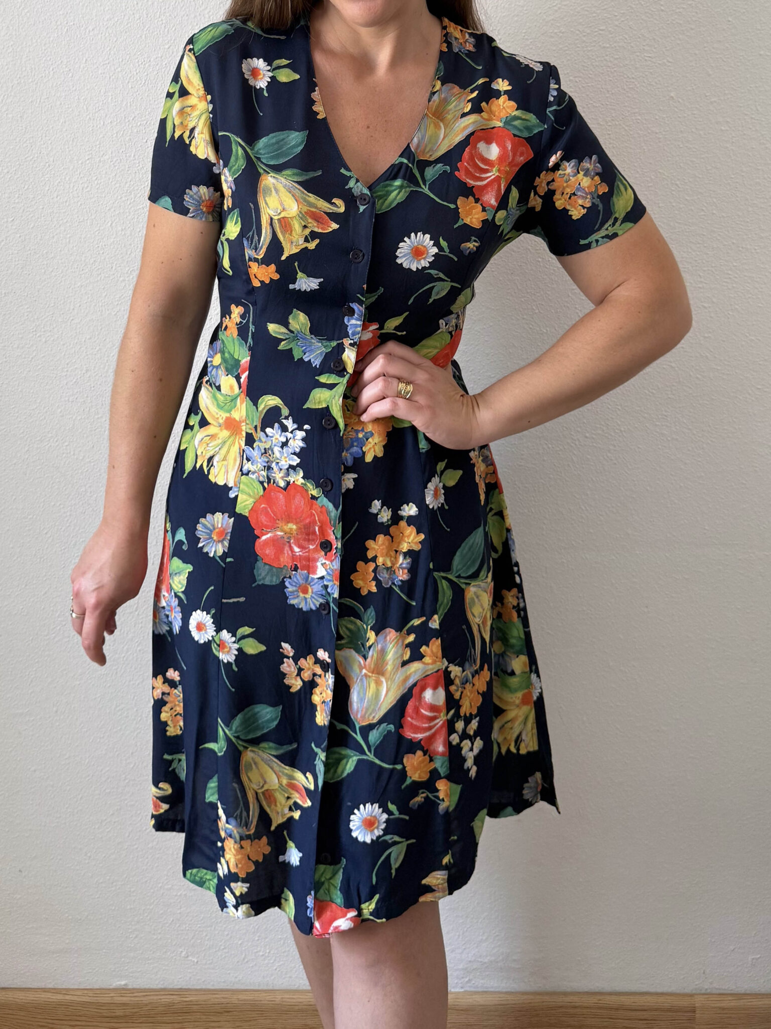 Imagen de Vestido corto flores (6)