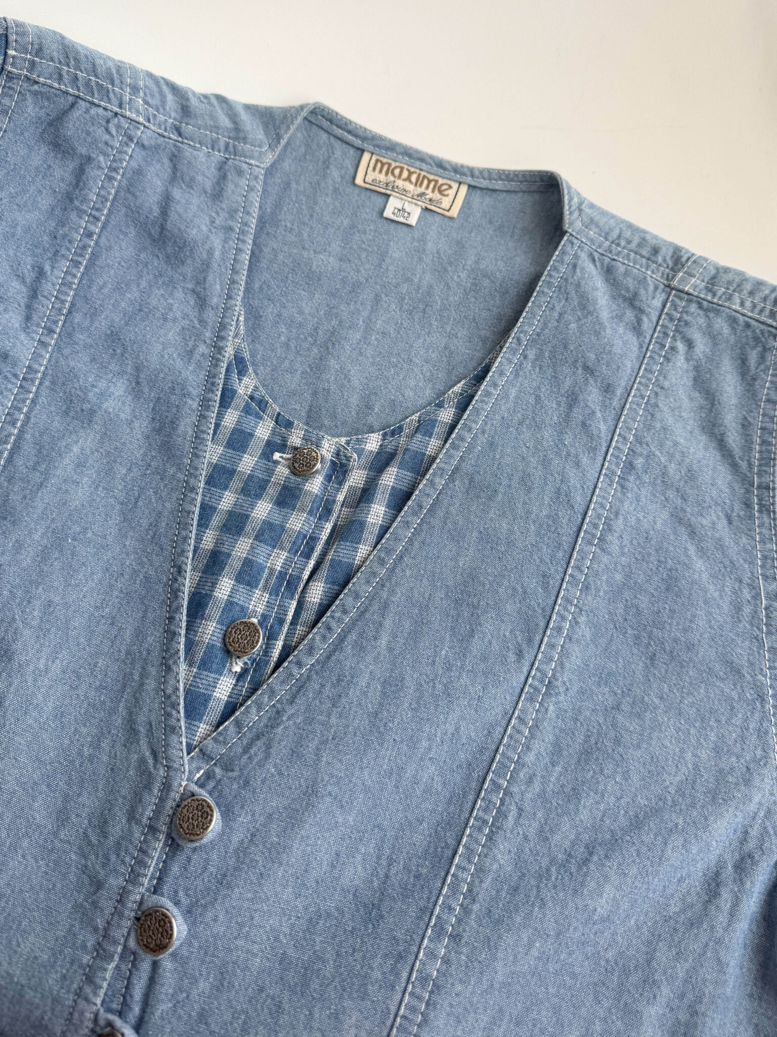 Imagen de Vestido denim años 90 (1)