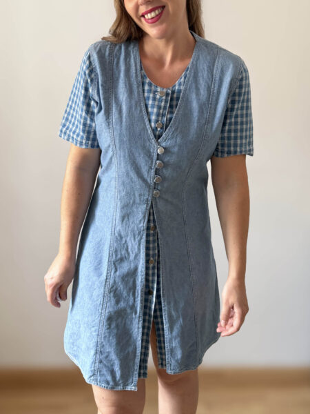 Imagen de Vestido denim años 90 (4)
