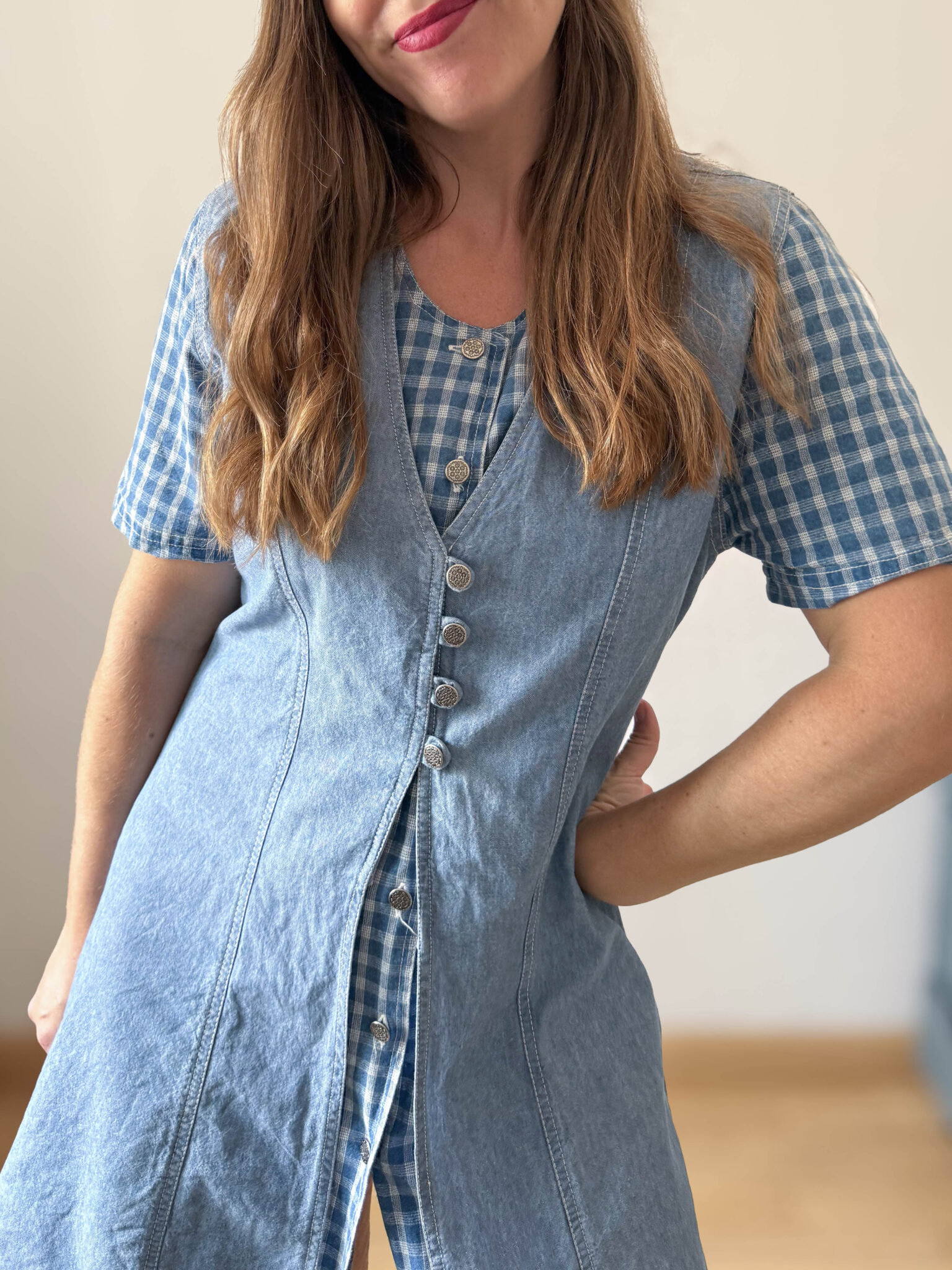 Imagen de Vestido denim años 90 (6)