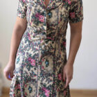 Imagen de Vestido entallado años70 (2)