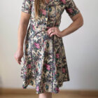 Imagen de Vestido entallado años70 (3)
