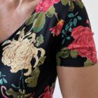 Imagen de Vestido negro estampado (1)