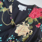 Imagen de Vestido negro estampado (2)