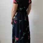 Imagen de Vestido negro estampado (7)