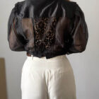 Imagen de Chaqueta joya organza años 80 (5)