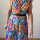 Imagen de Vestido estampado floral fabricado en francia (3)