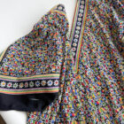 Imagen de Vestido francés con margaritas multicolor (1)