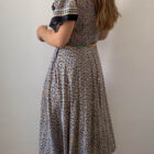 Imagen de Vestido francés con margaritas multicolor (3)