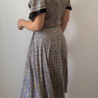 Imagen de Vestido francés con margaritas multicolor (4)