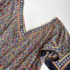 Imagen de Vestido francés con margaritas multicolor (8)