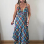 Imagen de Vestido largo de algodón estampado (4)