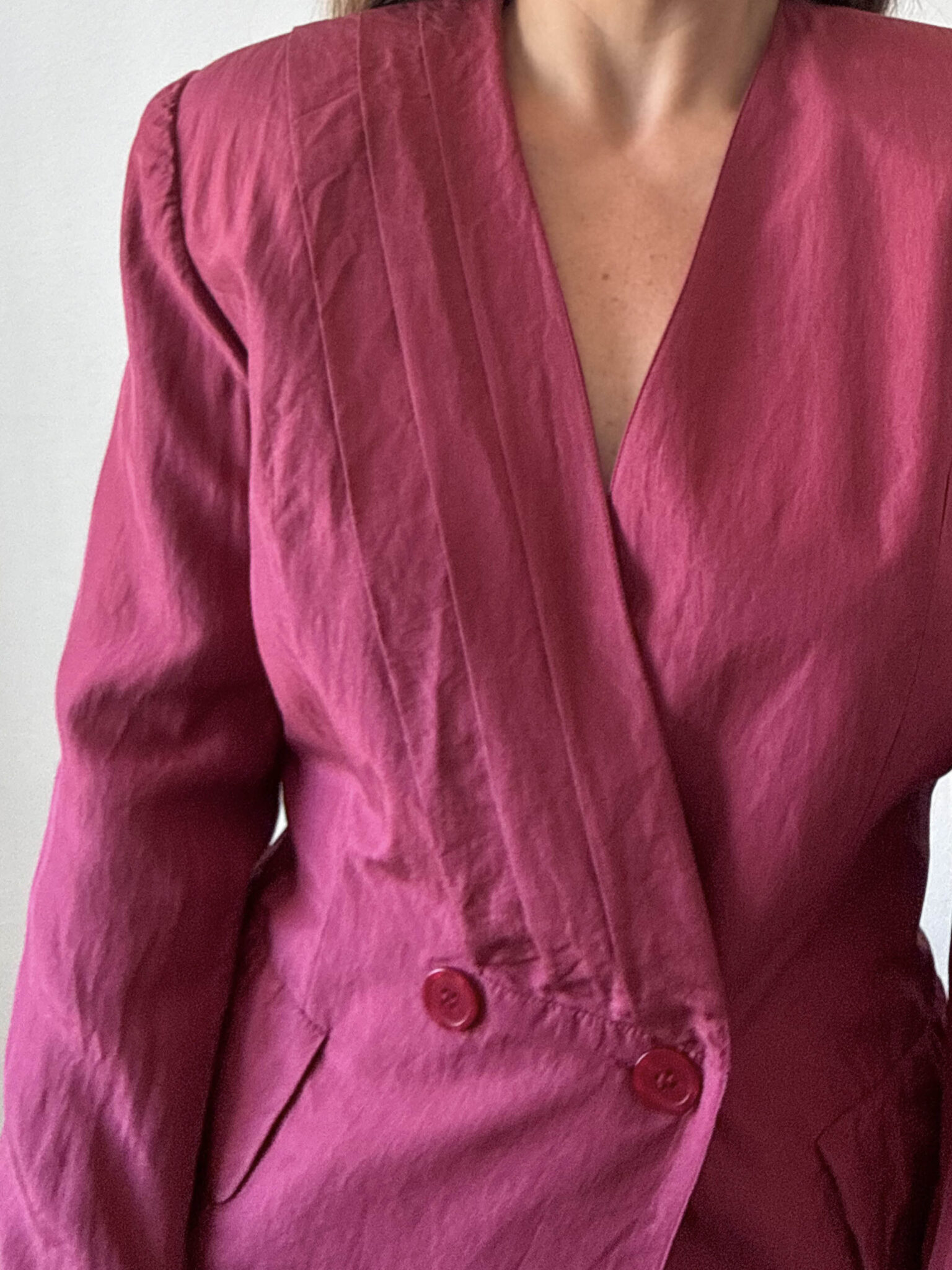 Imagen de Blazer parisina color frambuesa (6)