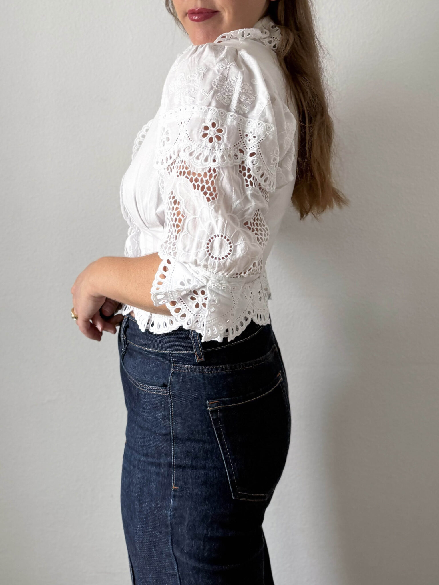 Imagen de Blusa austriaca entallada (3)