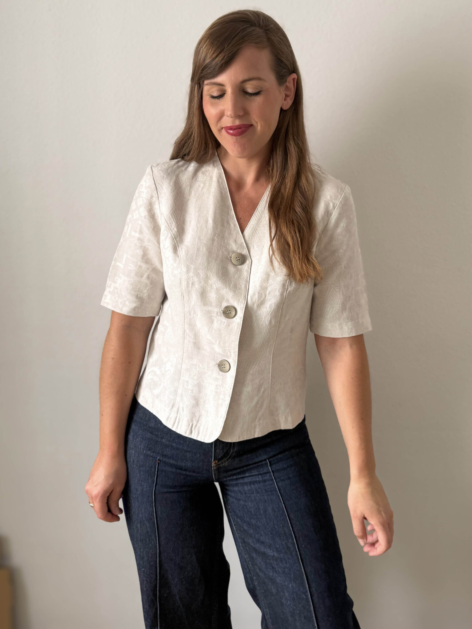 Imagen de Blusa chaqueta cruda (2)