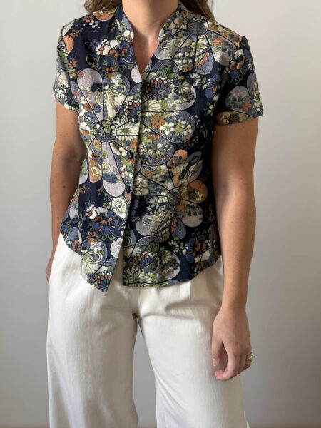 Imagen de Blusa estilo oriental 70s (3)