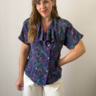 Imagen de Blusa ochentera con volante (2)