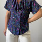 Imagen de Blusa ochentera con volante (7)