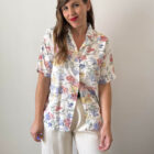 Imagen de Camisa años 90 con estampado floral (2)