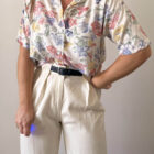 Imagen de Camisa años 90 con estampado floral (6)