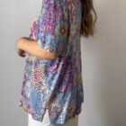 Imagen de Camisa estampada tejido plisado (3)