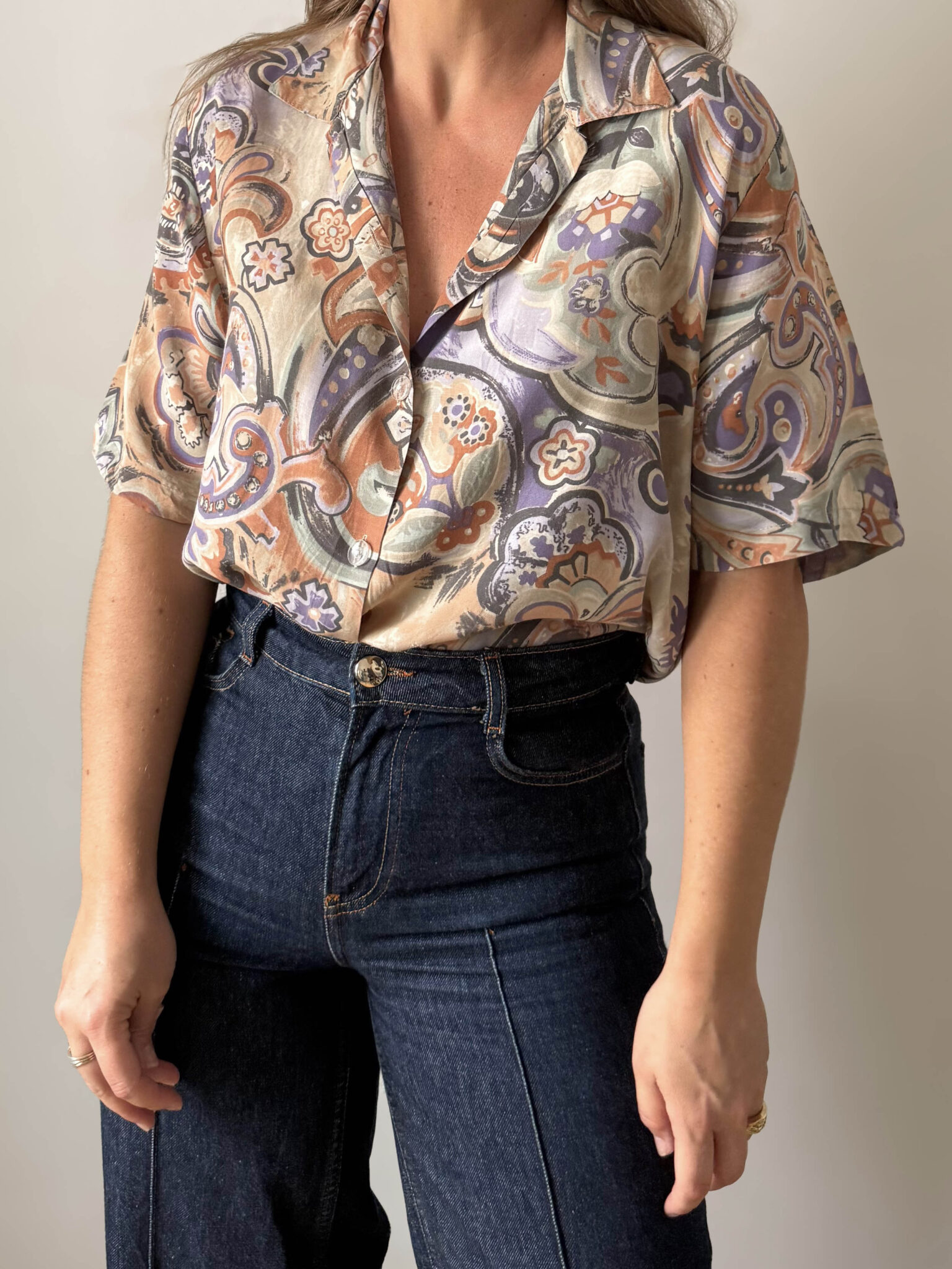 CAMISA PAISLEY TONOS PASTEL