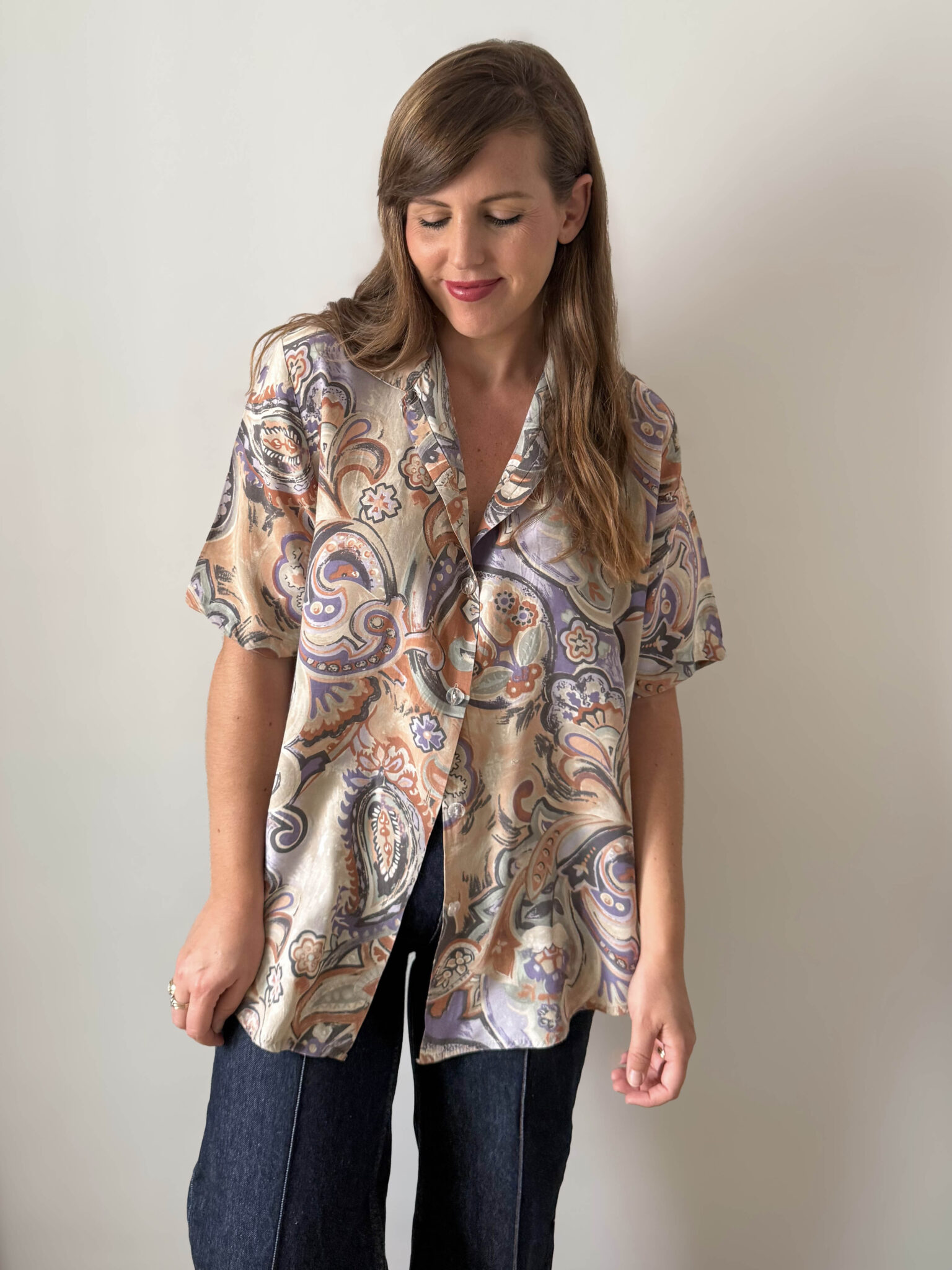 Imagen de Camisa paisley tonos pastel (9)