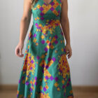 Imagen de Vestido espalda cruzada años70 (5)