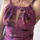 Imagen de Vestido largo de fiesta años70 (11)