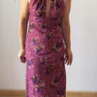 Imagen de Vestido largo de fiesta años70 (4)