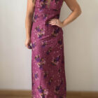 Imagen de Vestido largo de fiesta años70 (7)