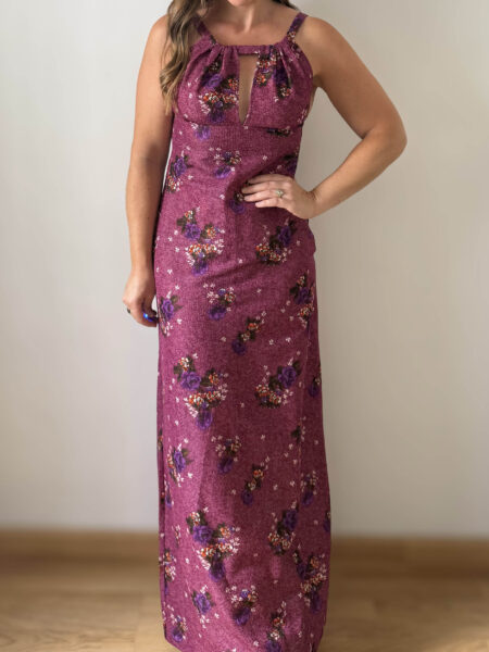 Imagen de Vestido largo de fiesta años70 (7)